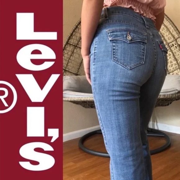 Levis 512 ||  Boot cut Woman’s jeans perfectly slimming and stretch size 16 - Picture 9 of 9